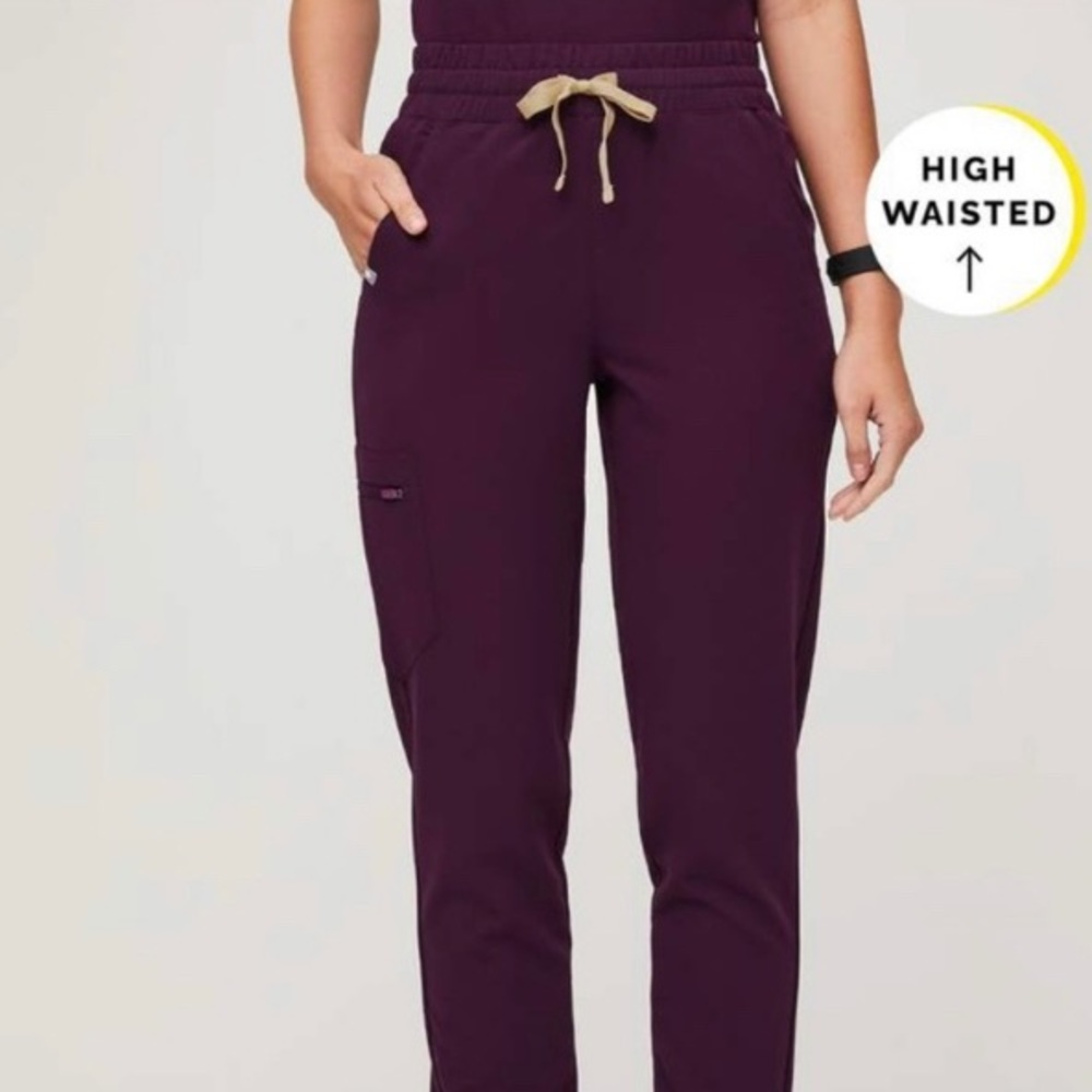 Figs zamora high waisted joggers new with tags